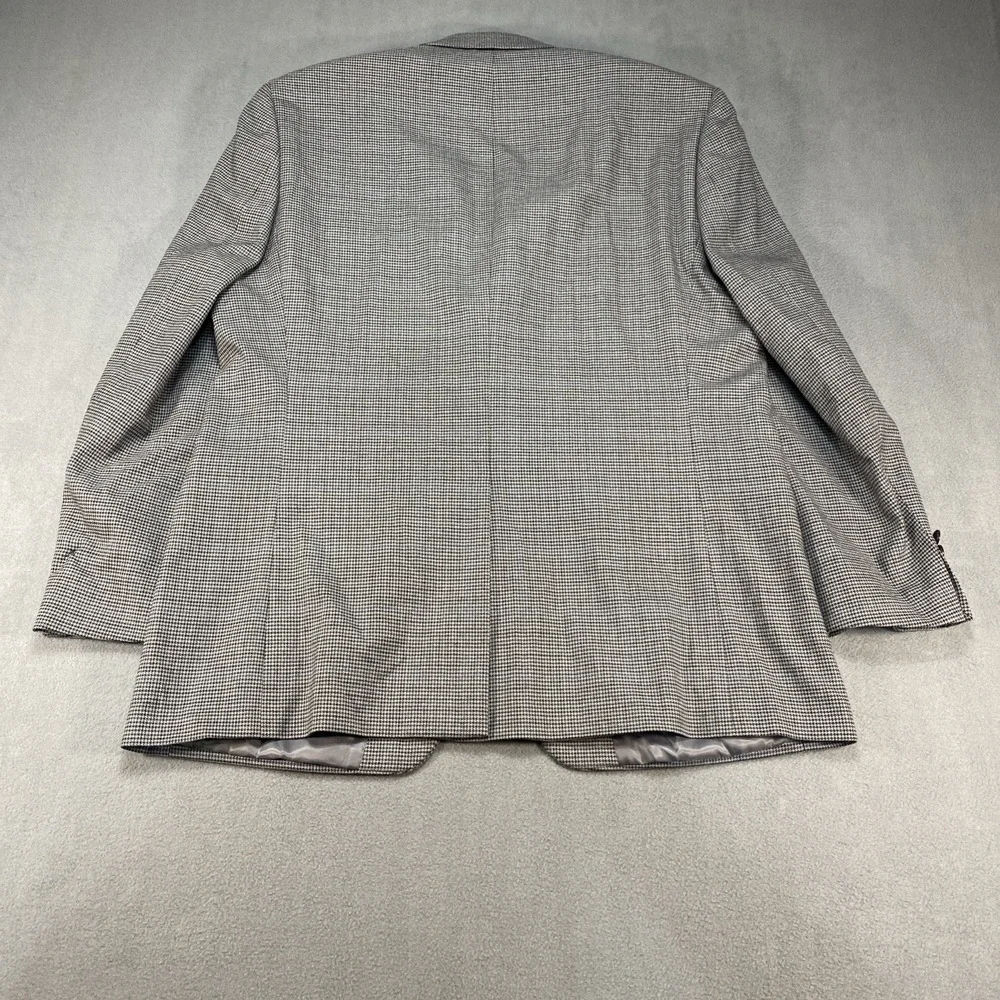Lauren Ralph Lauren Men's 42R Sport Coat Blazer Gray Houndstooth